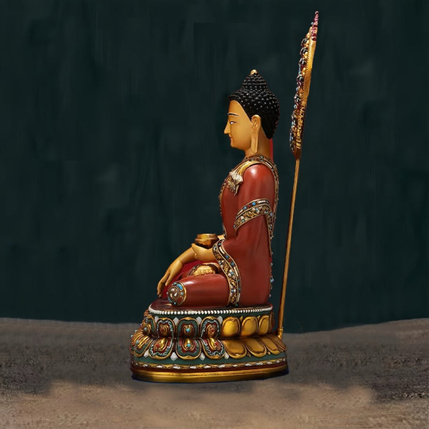 Hand Painted Siddhartha Gautama Ornament