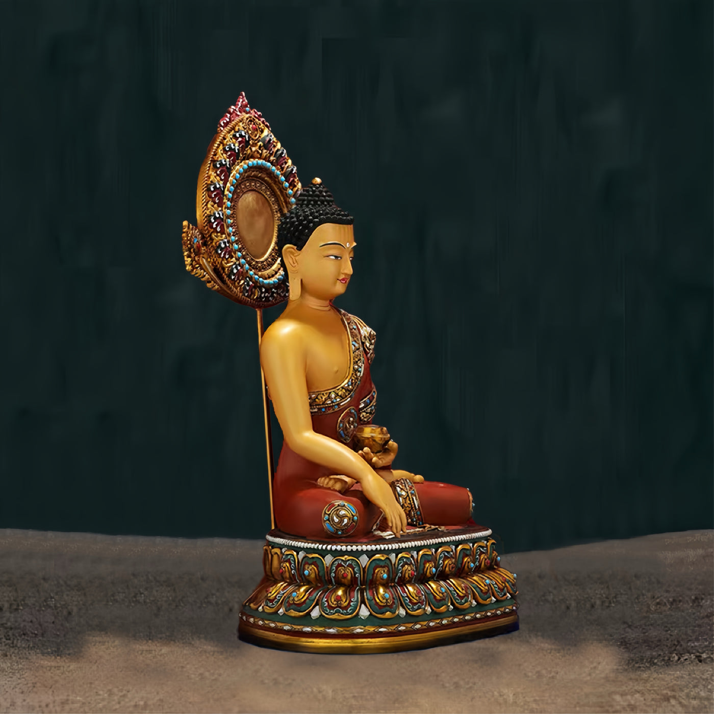 Hand Painted Siddhartha Gautama Ornament