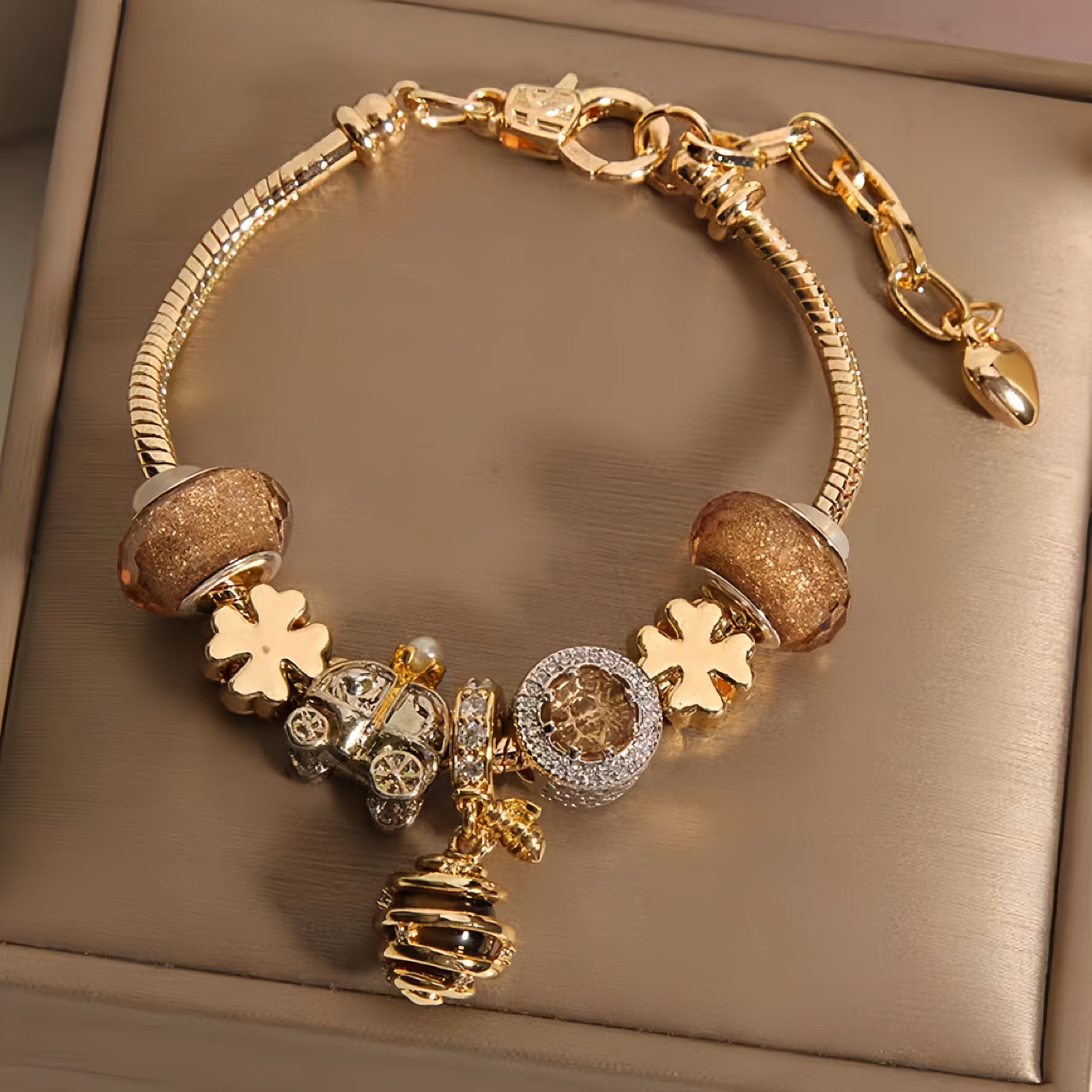 Alloy/Silver/Gold plated Bracelet
