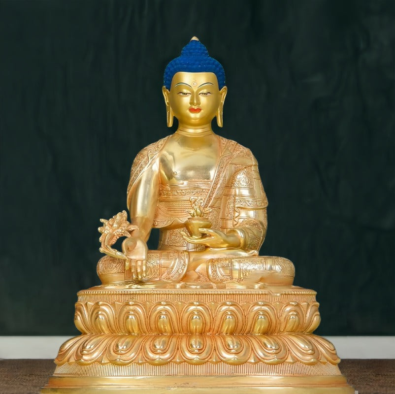 The Medicine Master Glazed Light Buddha