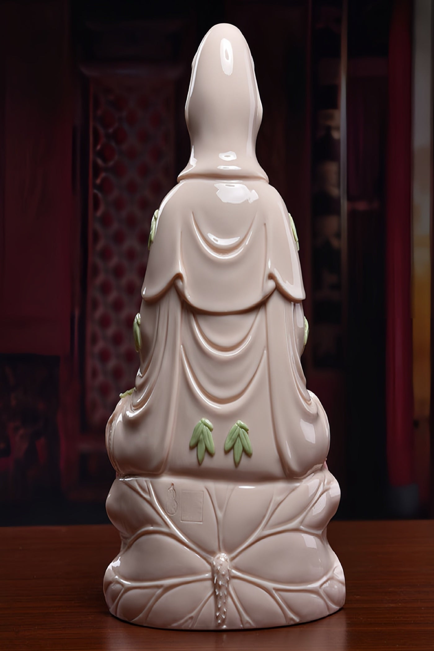 South Sea Guanyin Ceramic Handmade Colored Glaze
