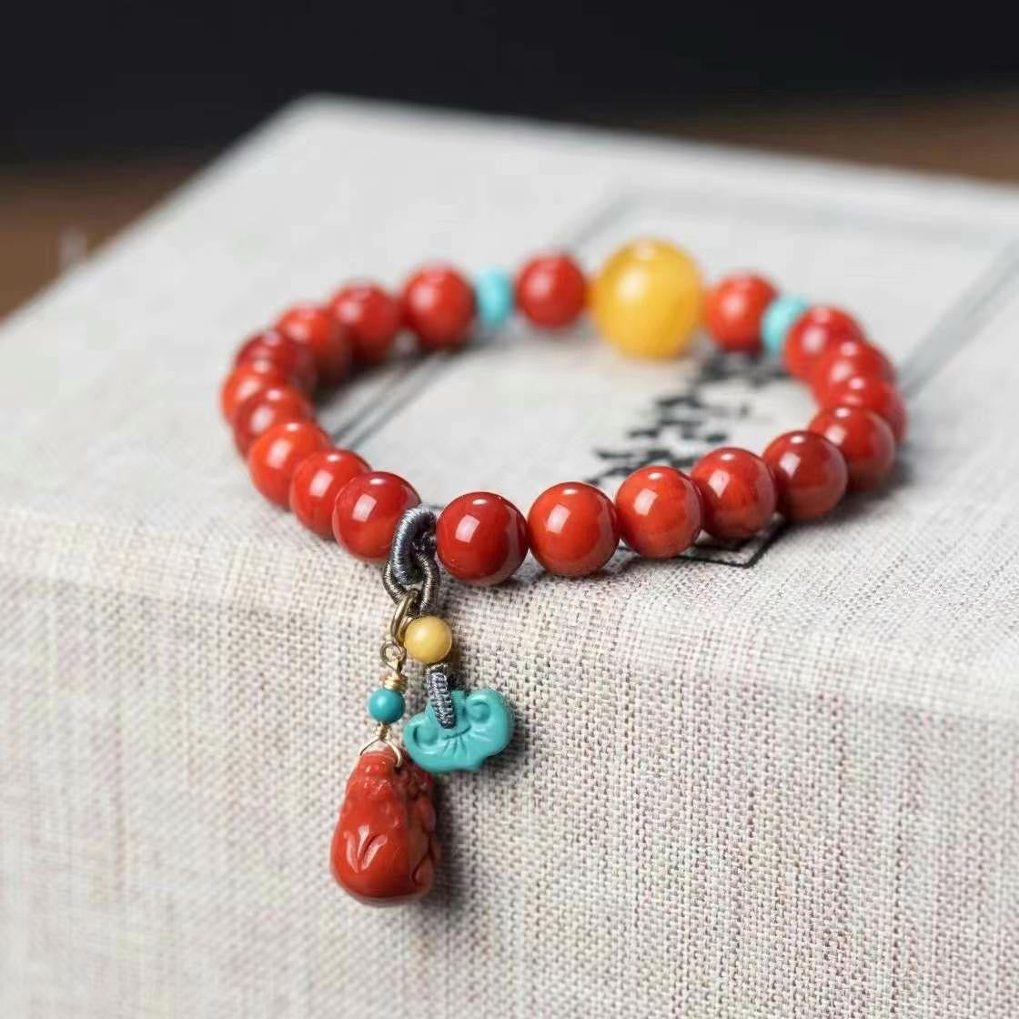 South Red Agate Bracelet