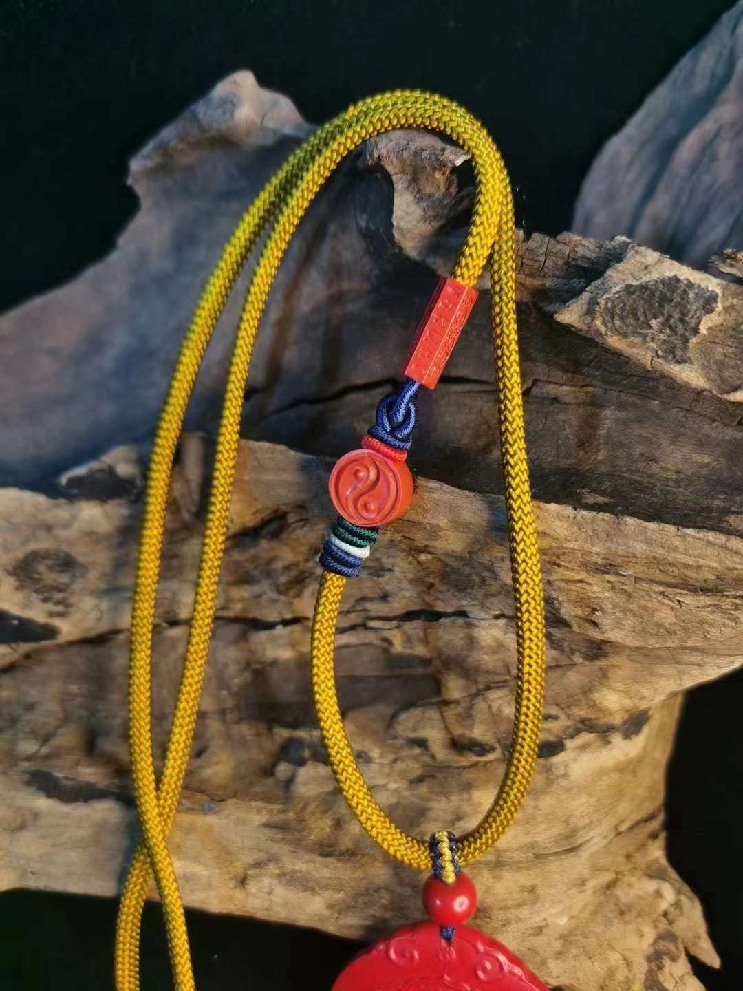 Cinnabar Phoenix Necklace