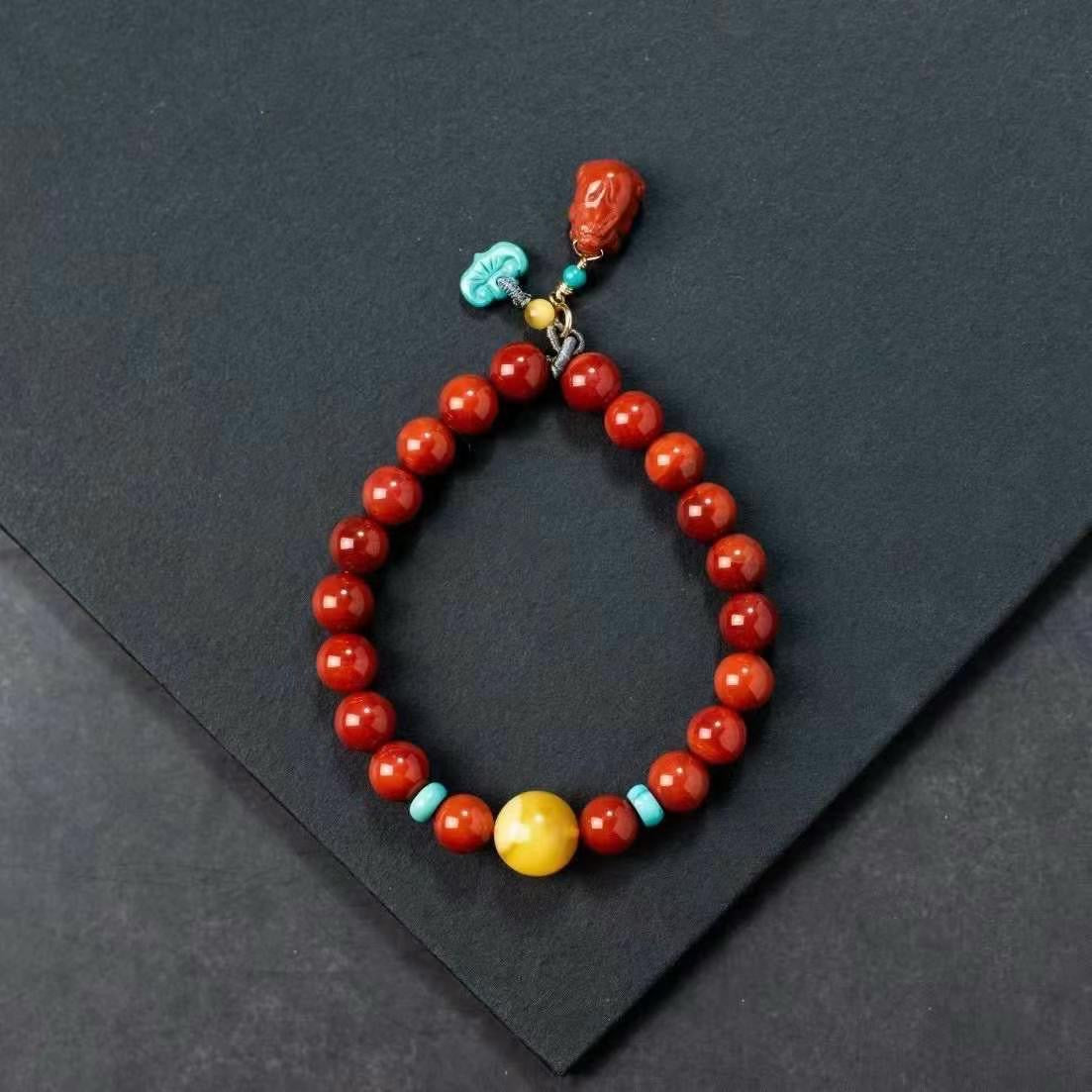 South Red Agate Bracelet