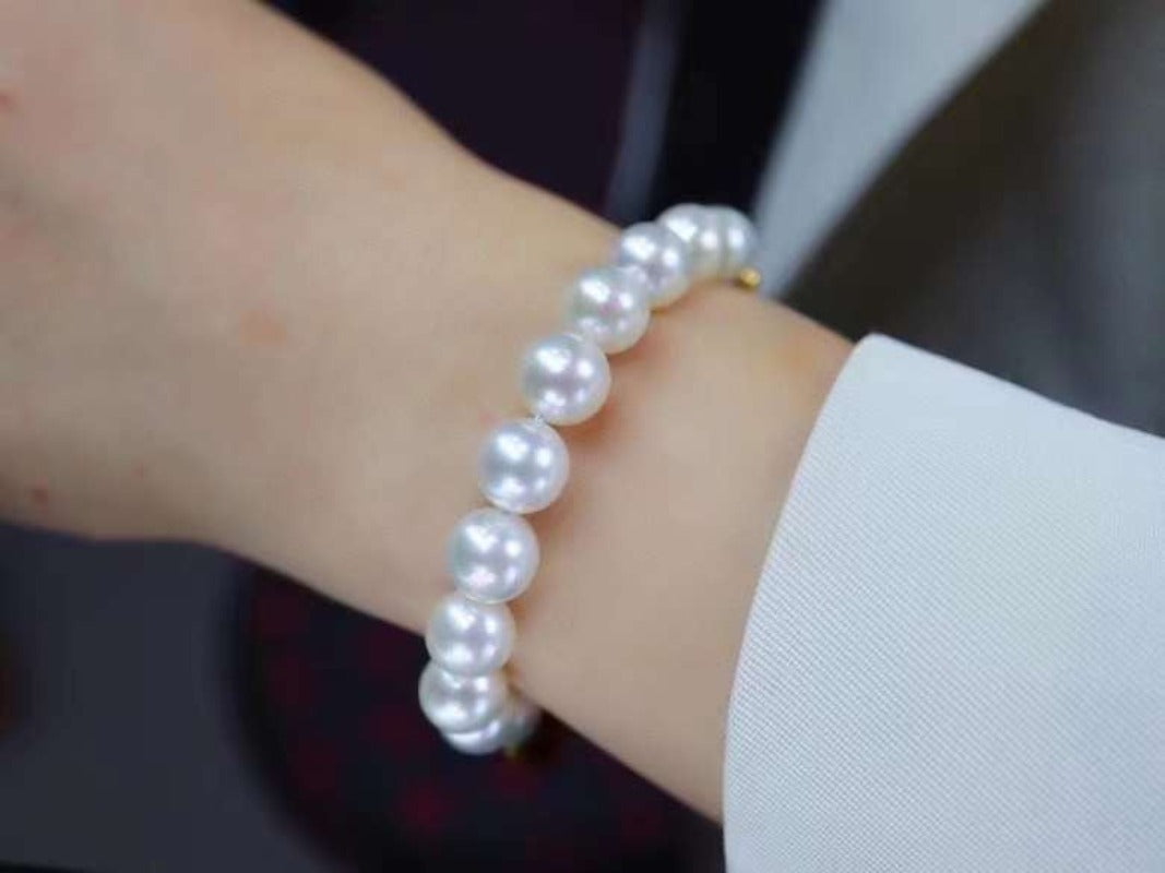 Natural Japanese Akoya Pearl Bracelets