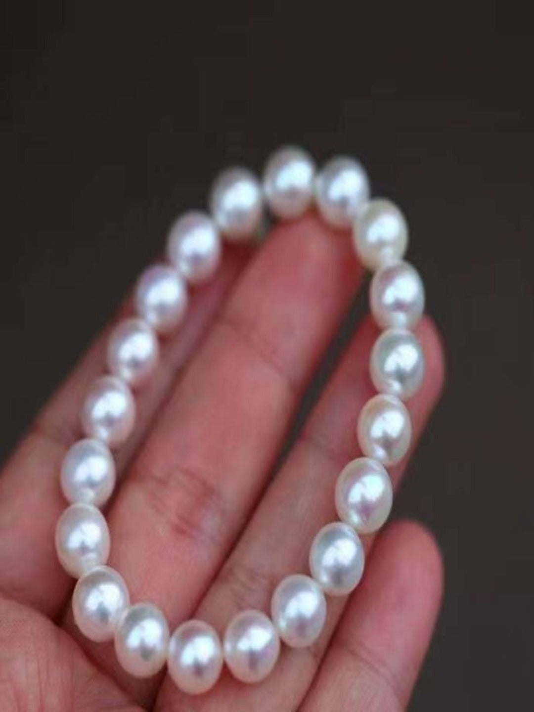 Natural Japanese Akoya Pearl Bracelets