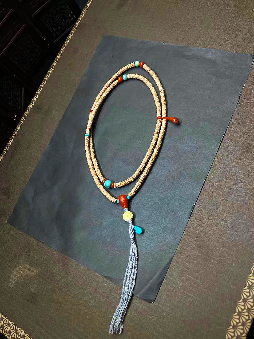 Top Quality Cacumen Platycladi Necklace Or Multi-Loop Bracelet
